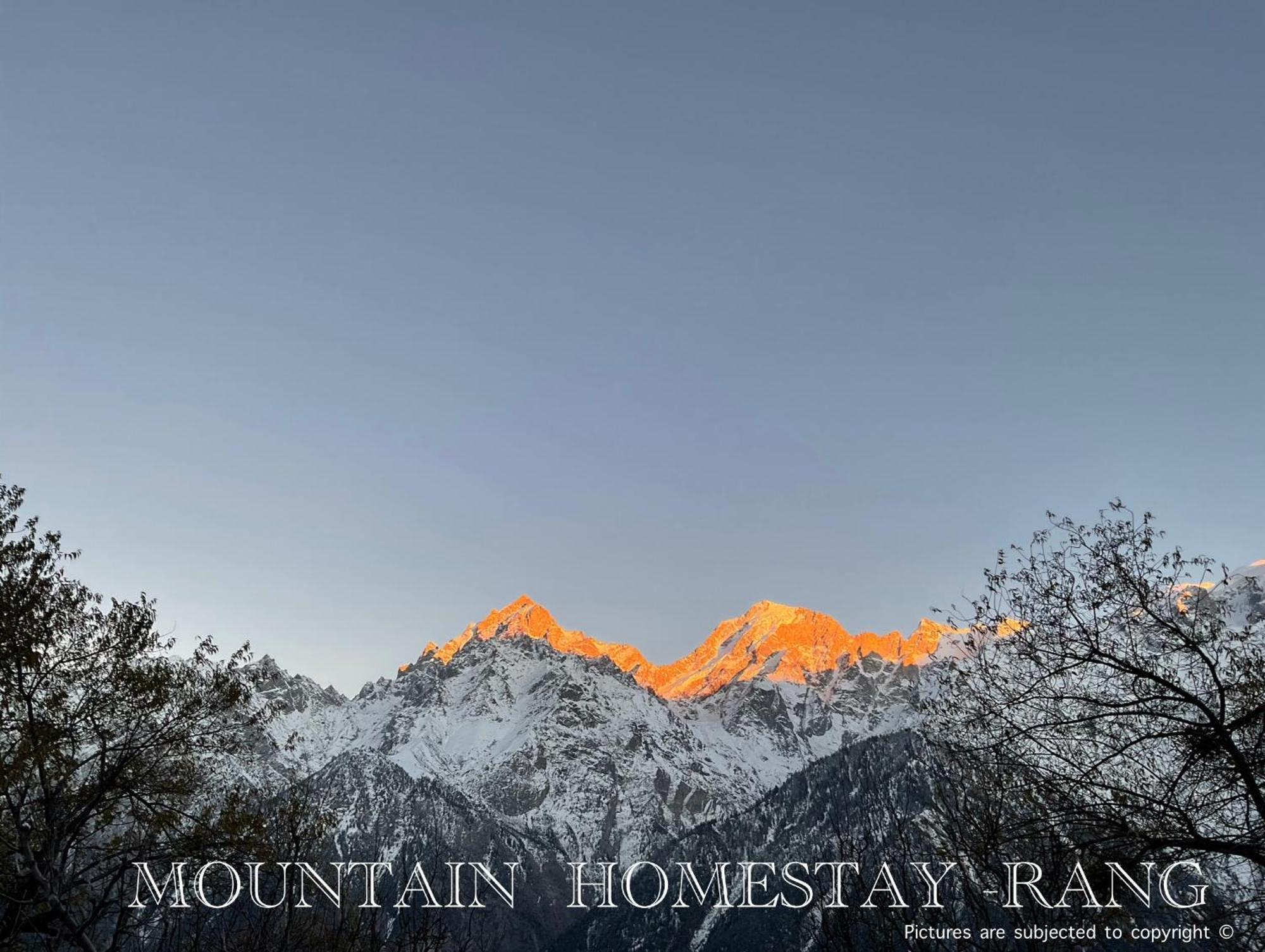 Mountain Home Stay -Rang, At Reckong Peo - Kalpa, Near Goyal Motors, Way To Petrol Pump At Itbp Quarters エクステリア 写真